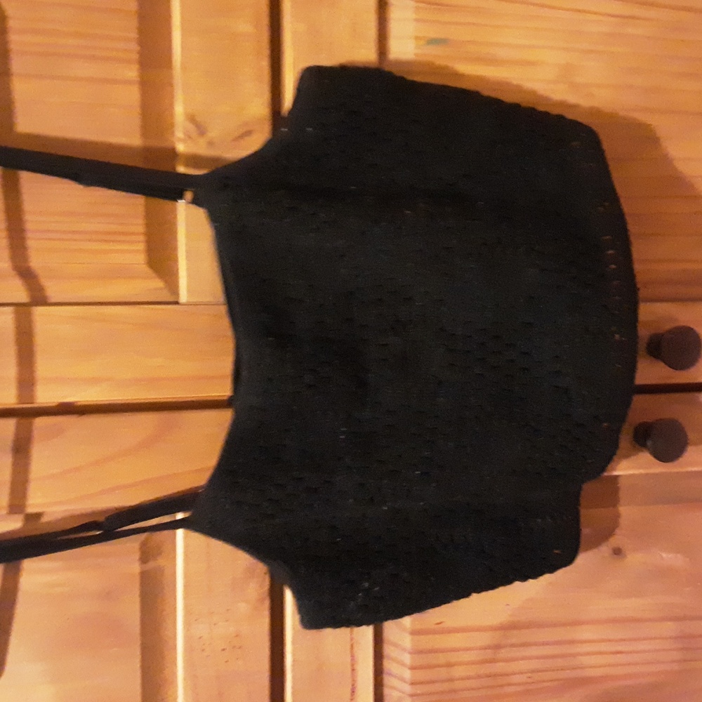 Crochet crop cami